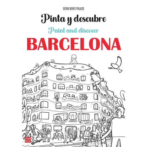 Pinta Y Descubre Barcelona - Paperback