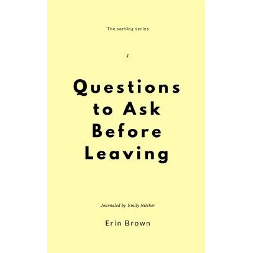 Questions to ask before leaving - Paperback