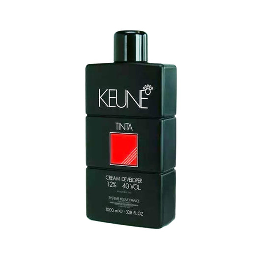 Keune Tinta Color Developer 40 Vol. - Professional Hair Color Oxidant 1000ml