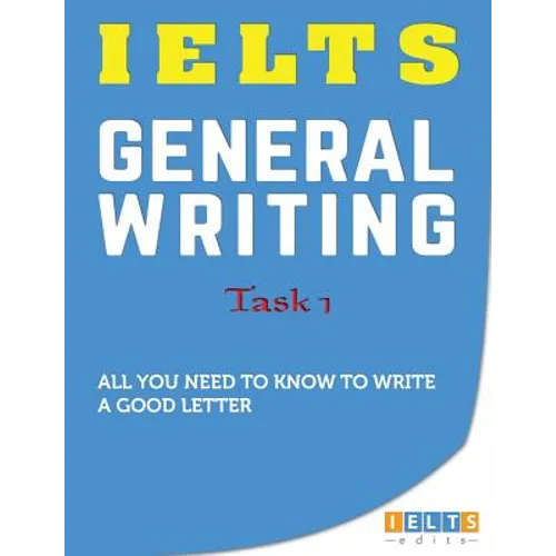 IELTS General Writing - Task 1 - Paperback