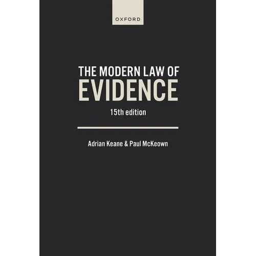 Modern Law of Evidence 15e - Paperback
