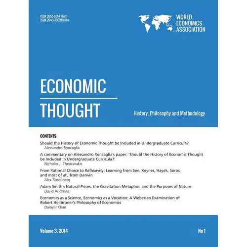 Economic Thought. Vol3, No 1, 2014 - Paperback