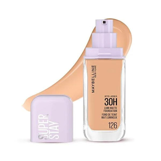 Maybelline New York Lumi Mat Fondúten - Lightweight, Long-Lasting Matte Foundation Makeup for Natural Finish