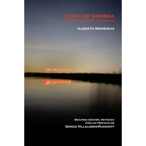 Línea de sombra: El no sujeto de lo político - Paperback