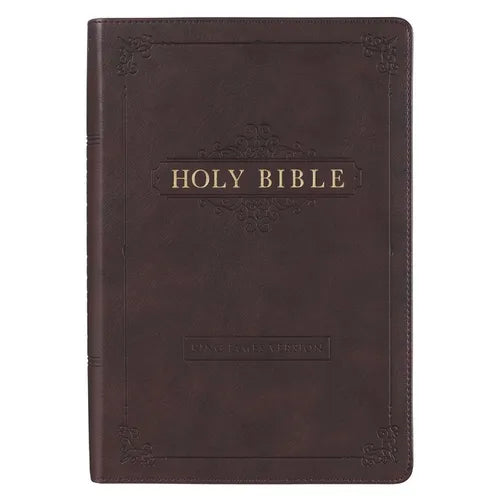 KJV Bible Giant Print Full Size Black - Leather