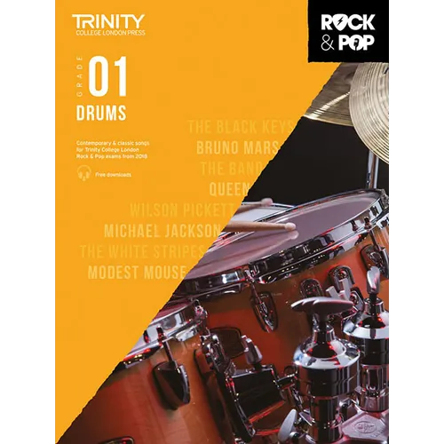 Trinity Rock & Pop 2018 Drums: Grade 1 - Paperback