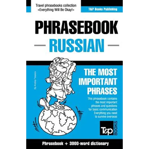 English-Russian phrasebook and 3000-word topical vocabulary - Paperback