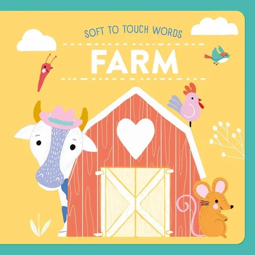 Soft to Touch Words Farm - Board Book