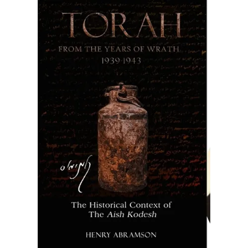 Torah from the Years of Wrath - Hardcover