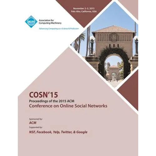 COSN 15 ACM Conference on Online Social Networks - Paperback