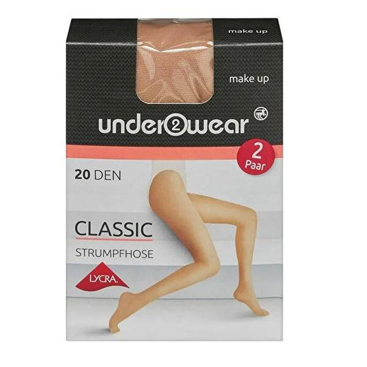 Kraft Women's Shaping Hosiery - Comfortable Beige Tights for Women, Size 36/38 Small