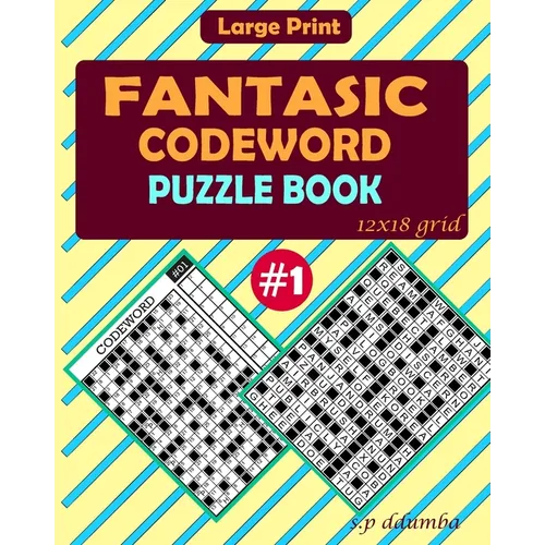 Fantastic Codeword Puzzle Book - Paperback