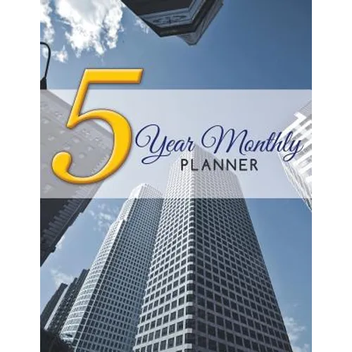 5 Year Monthly Planner - Paperback