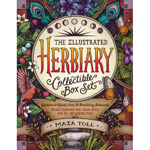 The Illustrated Herbiary Collectible Box Set: Guidance and Rituals from 36 Bewitching Botanicals; Includes Hardcover Book, Deluxe Oracle Card Set, and - Hardcover
