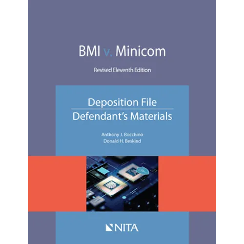 BMI v. Minicom, Deposition File, Defendant's Materials - Paperback