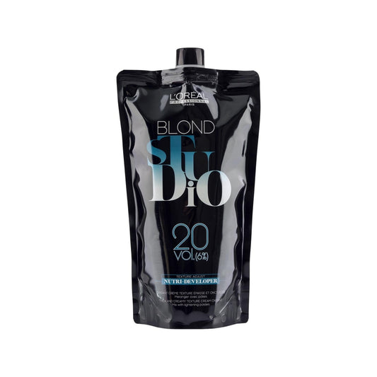 Loreal Professionnel Paris Blond Studio Oksidan %6 20 Vol. 1000 ml - Professional Hair Coloring Developer
