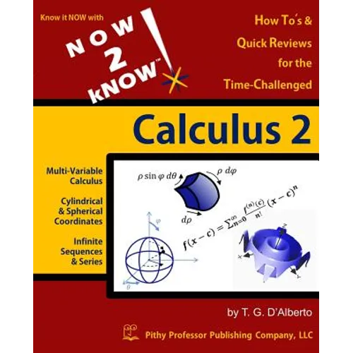 NOW 2 kNOW Calculus 2 - Paperback
