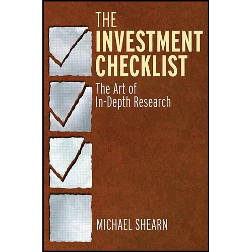 The Investment Checklist: The Art of In-Depth Research - Hardcover