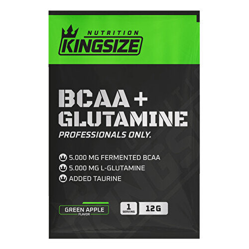 Kingsize Nutrition BCAA + Glutamine Powder 12 Gr 1 Sachet