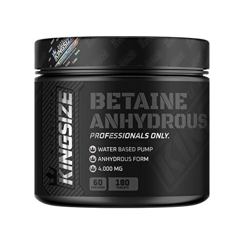 Kingsize Nutrition Betaine Anhydrous 180 Tablets