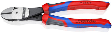 Knipex High Leverage Diagonal Cutters With Comfort Grip 8" 74 02 200