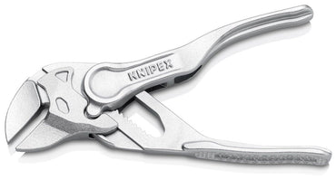 Knipex Mini Pliers Wrench XS - 4" Compact Pliers - 86 04 100