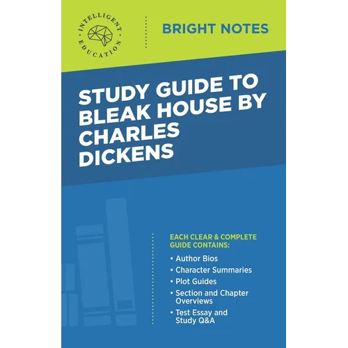 Study Guide to Bleak House by Charles Dickens - Paperback