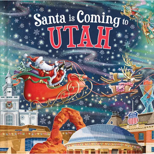 Santa Is Coming to Utah - Hardcover