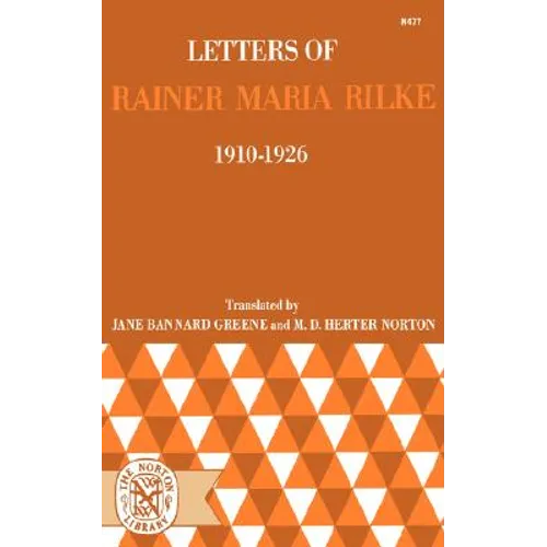 Letters of Rainer Maria Rilke, 1910-1926 - Paperback