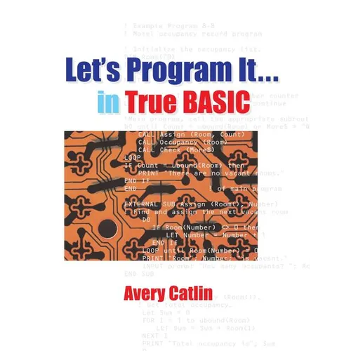 Let's Program It... in True BASIC - Paperback