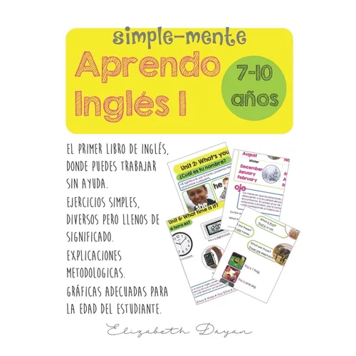 Simplemente aprendo Ingles 1: Easily I learn English - Paperback