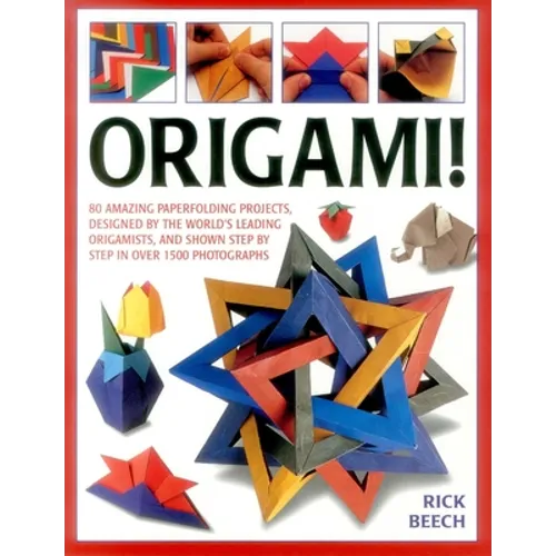 Origami!: 80 Amazing Paperfolding Projects, Designed by the World's Leading Origamists, and Shown Step by Step in Over 1500 Photographs - Paperback