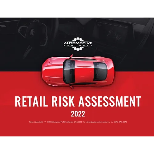 Retail Risk Assessment: 2022 - Paperback