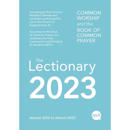 Common Worship Lectionary 2023 - Paperback