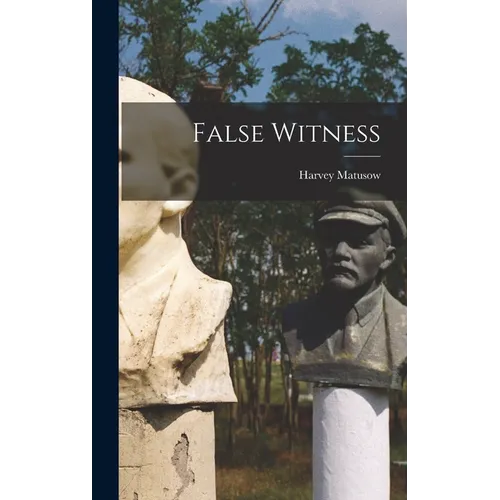 False Witness - Hardcover