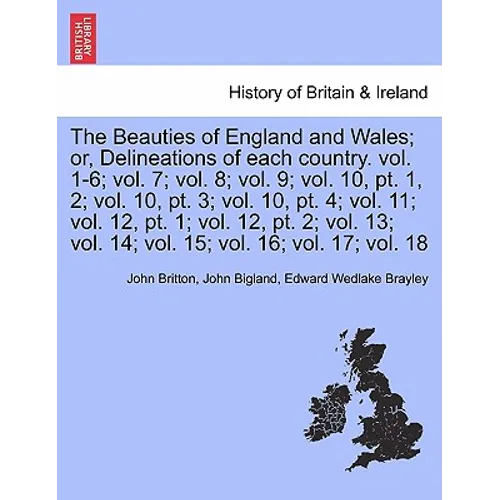 The Beauties of England and Wales; or, Delineations of each country. Vol. XI. - Paperback