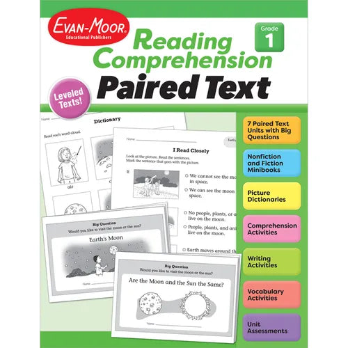 Reading Comprehension: Paired Text, Grade 1 Teacher Resource - Paperback