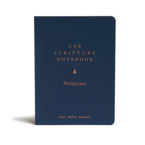 CSB Scripture Notebook, Philippians: Read. Reflect. Respond. - Paperback