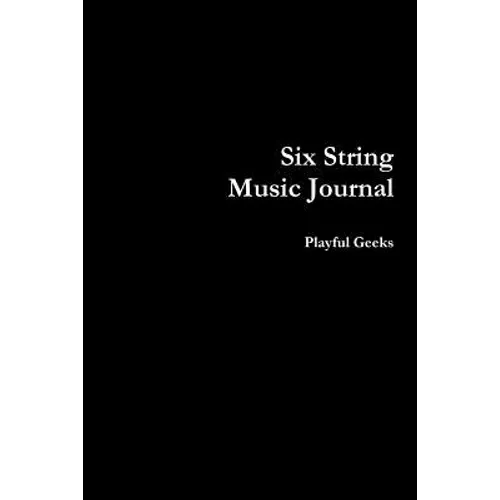 Six String Music Journal - Paperback