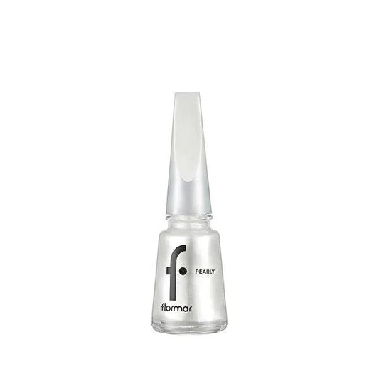 Flormar Pearly Nail Enamel - 52 Color Options, Quick-Drying & Lustrous Finish
