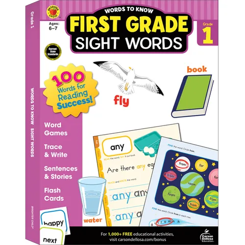 Words to Know Sight Words, Grade 1 - Paperback