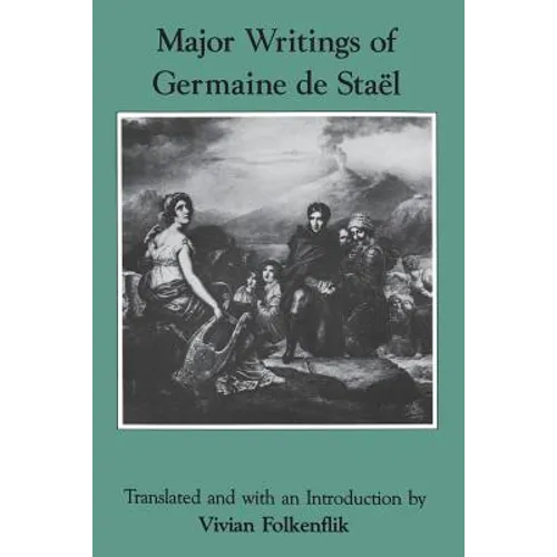 Major Writings of Germaine de Staël - Paperback