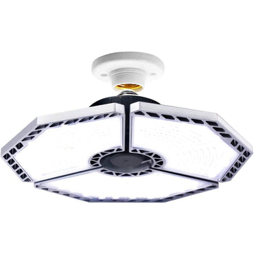 LED Garage Ceiling 360° Lighting with 576 LEDs