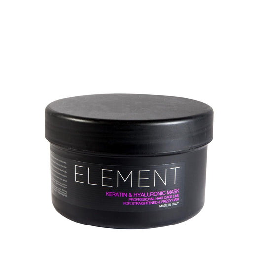 Element Hyaluronic Hair Mask with Keratin - 500ml Moisturizing Treatment for Dry Damaged Hair