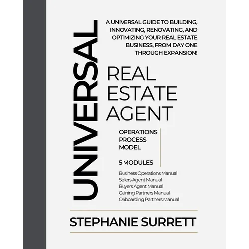 Universal Real Estate Agent Operations Process Model - Paperback
