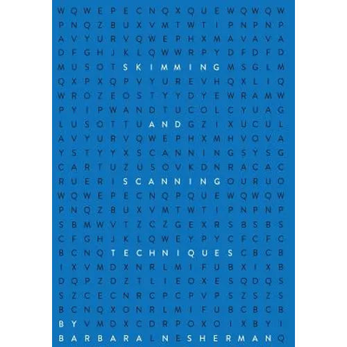 Skimming and Scanning Techniques - Paperback