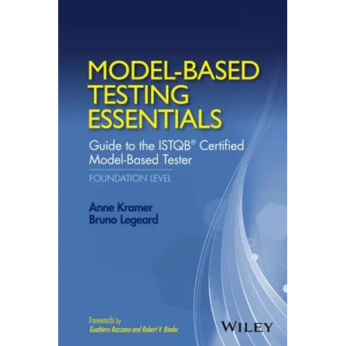 Model-Based Testing Essentials - Guide to the Istqb Certified Model-Based Tester: Foundation Level - Hardcover