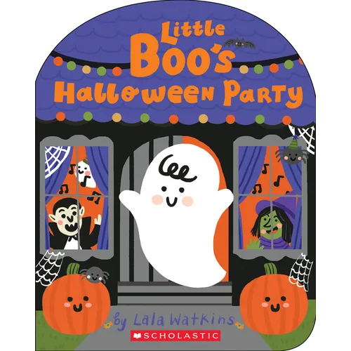 Little Boo's Halloween Party (a Lala Watkins Book) - Board Book