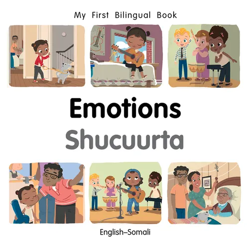 My First Bilingual Book-Emotions (English-Somali) - Board Book