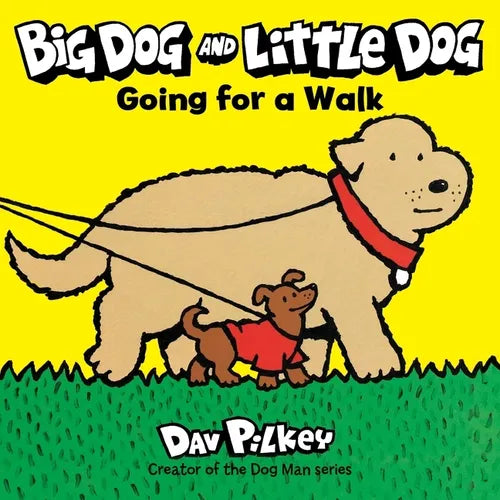 Big Dog and Little Dog Going for a Walk Board Book - Board Book